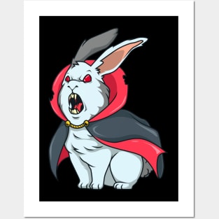 Monster Animals - Vampire Rabbit Posters and Art